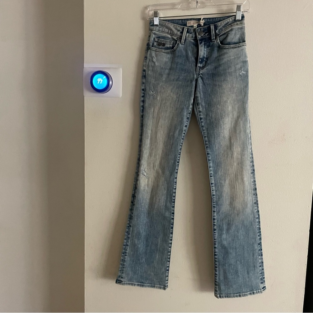 Nwt Odd Molly Stretch it boot cut jeans mid blue 25 - Picture 4 of 7